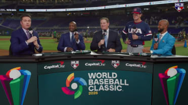 Roman Anthony on his go-ahead home run in USA's win