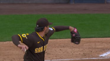 Matt Waldron strikes out Sal Frelick