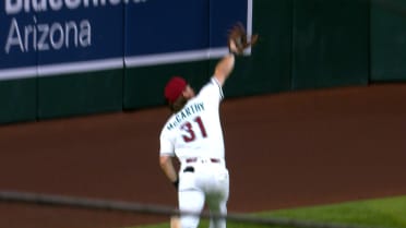 Jake McCarthy's running catch