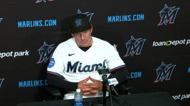Clayton McCullough on the Marlins' 7-4 win