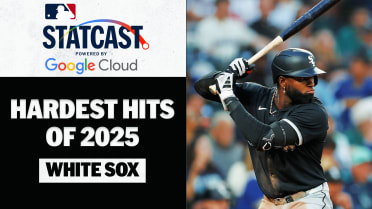 White Sox's Hardest Hits of 2025 