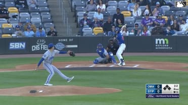 Ben Ross homers (5) on a fly ball to left field.