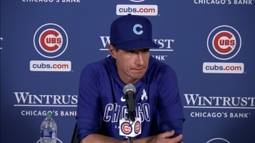 Craig Counsell on the Cubs' 2-1 loss