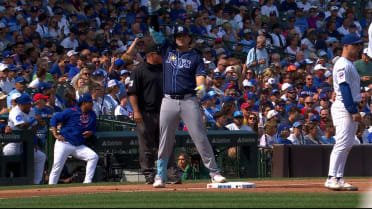 Bob Seymour's first career triple