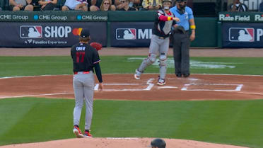 Bailey Ober strikes out Miguel Vargas