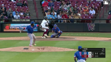 Braylon Payne homers (7) on a fly ball to center field.
