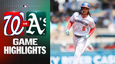 CJ Abrams homers in Nationals’ 5-2 win over A's