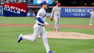 Eric Wagaman goes deep for first Mets hit