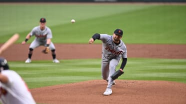 Casey Mize begins the inning with a K