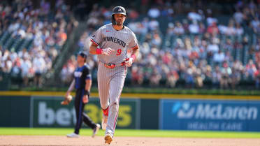Trevor Larnach's solo home run (12)