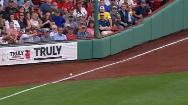 Isiah Kiner-Falefa's hit overturned to a foul ball