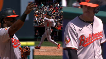 Orioles plate four runs in 6th inning