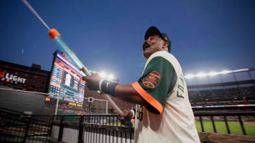 Fancy Clancy serves as guest splasher in Splash Zone