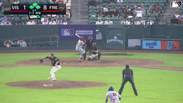 Kayson Cunningham singles on a ground ball to shortstop Ethan Holliday. Pedro Catuy scores. Enyervert Perez to 3rd. Jose Alpuria to 2nd.