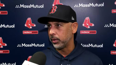 Alex Cora discusses the Red Sox's 2-1 win