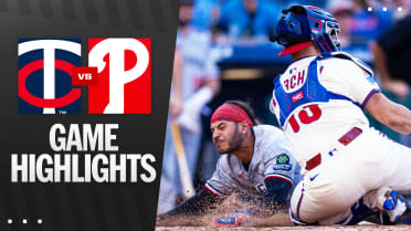 Twins vs. Phillies Highlights
