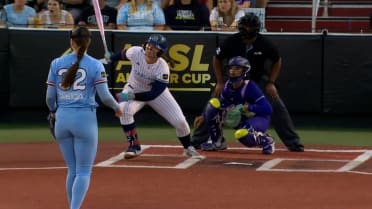 Megan Grant's solo homer