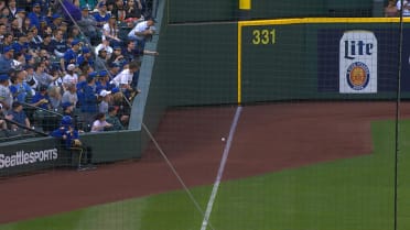 Umpires rule a foul ball after review 