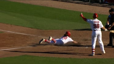 Noah Mendlinger wins the game on a wild pitch