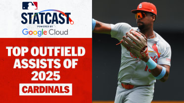 Cardinals' Top 5 outfield assists of 2025