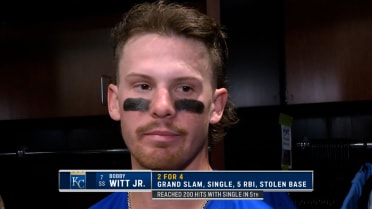 Bobby Witt Jr. discusses his big game vs. the Tigers