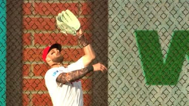 Bryce Harper tested immediately in return to OF