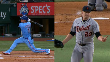 Corey Seager, Tarik Skubal trade hits, outs