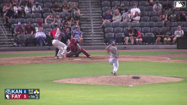 Anthony Huezo homers (13) on a fly ball to right field. German Ramirez scores.