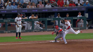 Mike Yastrzemski's ruled out at first after challenge
