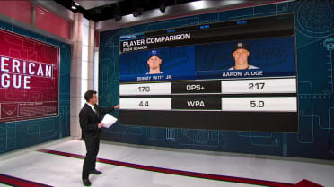 Should Aaron Judge or Bobby Witt Jr. be the AL MVP?