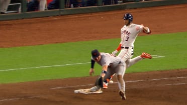 Jeremy Peña declarado quieto en primera base 