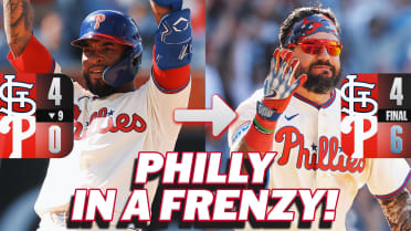 Phillies rally for six in the 9th inning