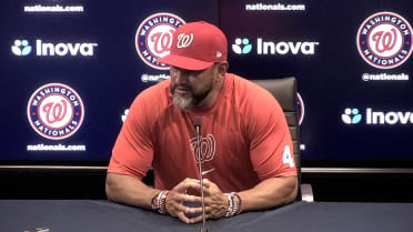 Dave Martinez discusses the Nationals' 4-0 loss