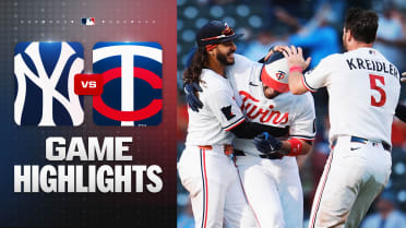 Caratini's walk-off single leads Twins in 5-4 win
