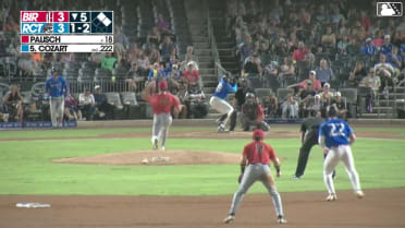 Jacob Cozart singles on a line drive to left fielder James Taussig. Tucker Flint scores. Caleb Bartolero to 3rd.