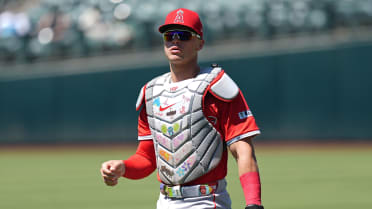 Logan O'Hoppe hospital visit for Players Weekend