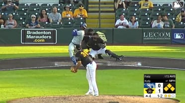 Antwone Kelly's seventh strikeout