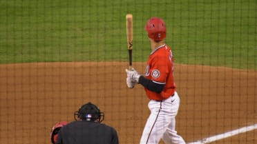 Drew Millas' RBI double