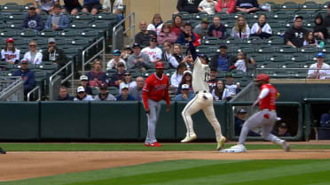 Luis Rengifo singles after review
