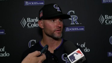Warren Schaeffer on Bernabel's first career homer