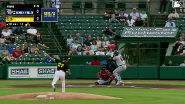 Keaton Anthony homers (4) on a fly ball to center field. Felix Reyes scores.