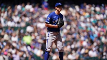 Kris Bubic strikes out Rob Refsnyder