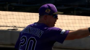 Troy Johnston's diving play at first