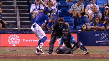 Ronny Mauricio's RBI double