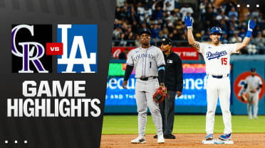 Rockies vs. Dodgers Highlights