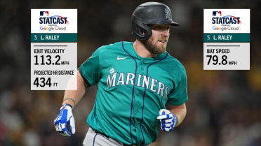 Luke Raley's 434-foot home run