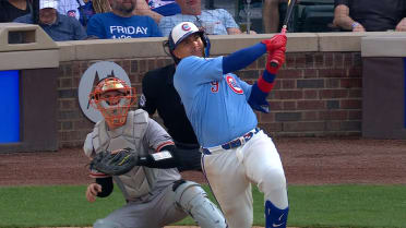 Miguel Amaya's RBI double