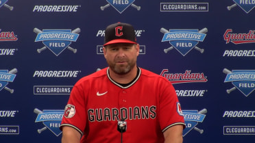 Stephen Vogt on the rain delay, Tanner Bibee's outing