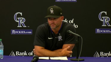 Warren Schaeffer discusses the Rockies' 6-2 loss 