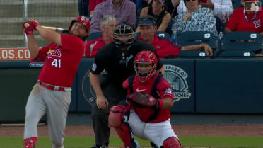 Alec Burleson's solo home run